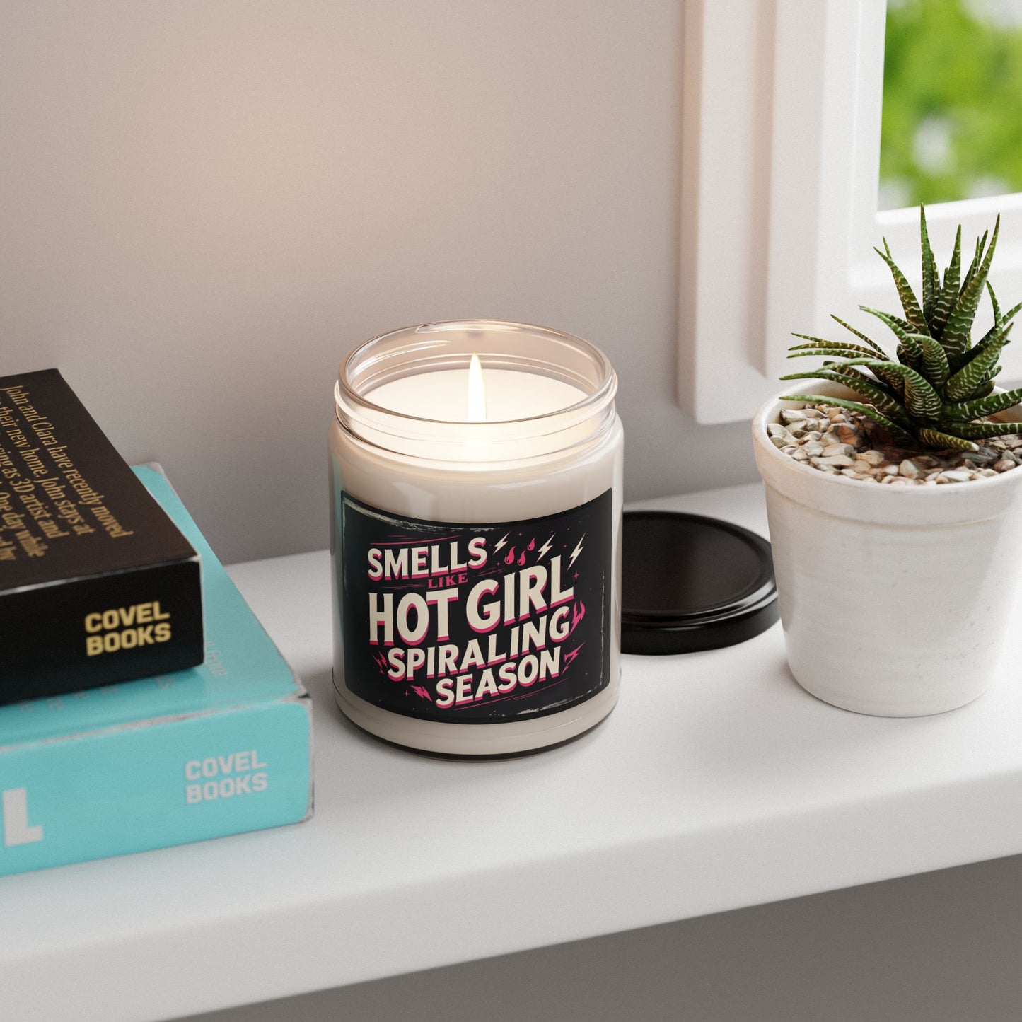 Smells Like Hot Girl Spiraling Season – GymFailz Soy Candle