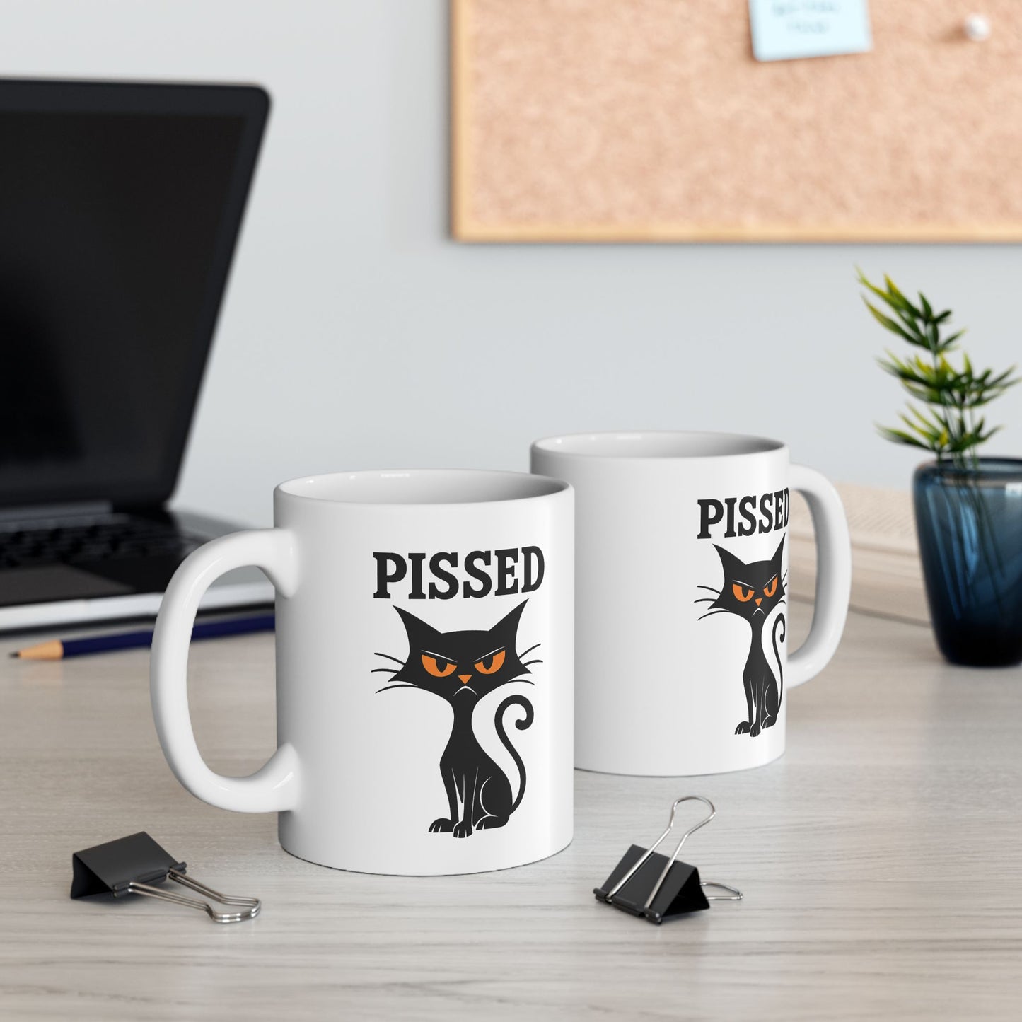 Mug - Pissed Cat GymFailz - Fun Pet Lover Gift - 11oz, 15oz