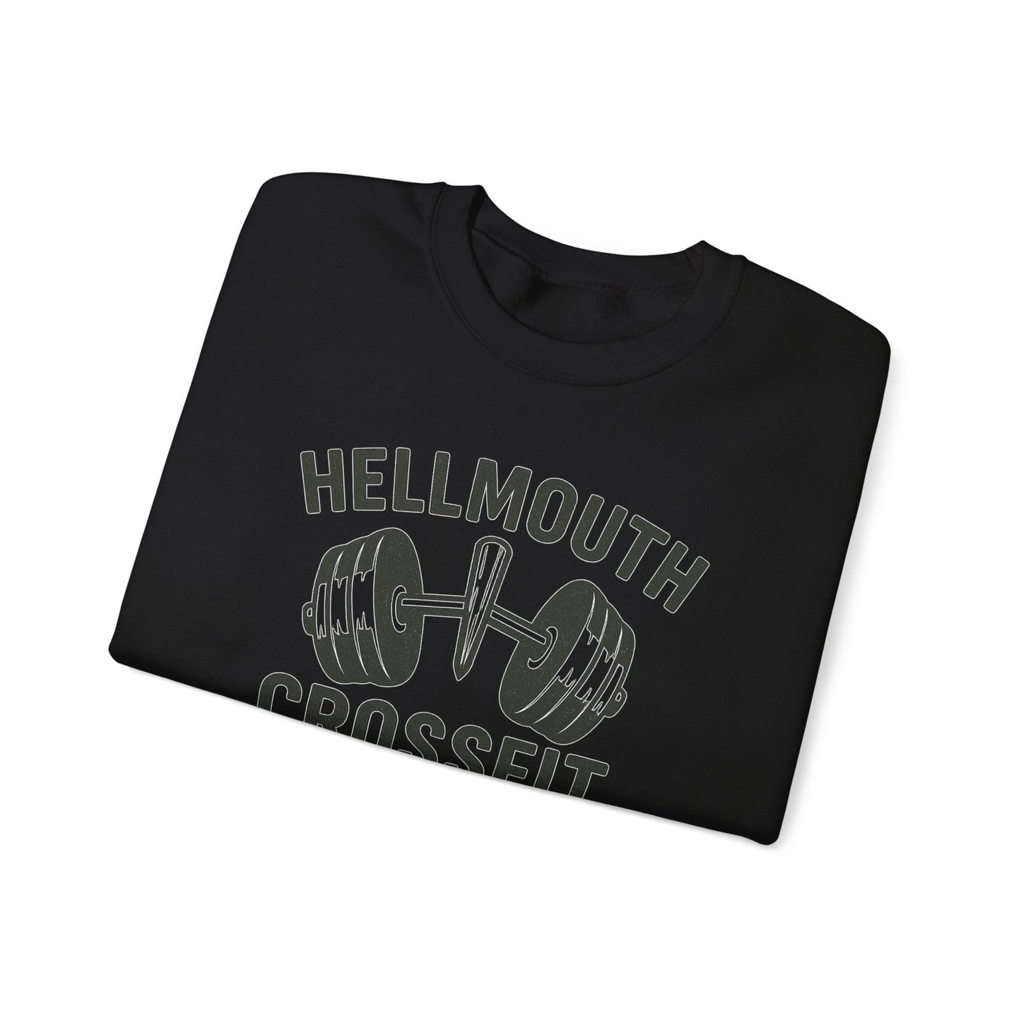 Hellmouth Crossfit Buffyverse Sweatshirt, Unisex Jumper, Sweater, Pullover, Workout Shirt, Fitness Top