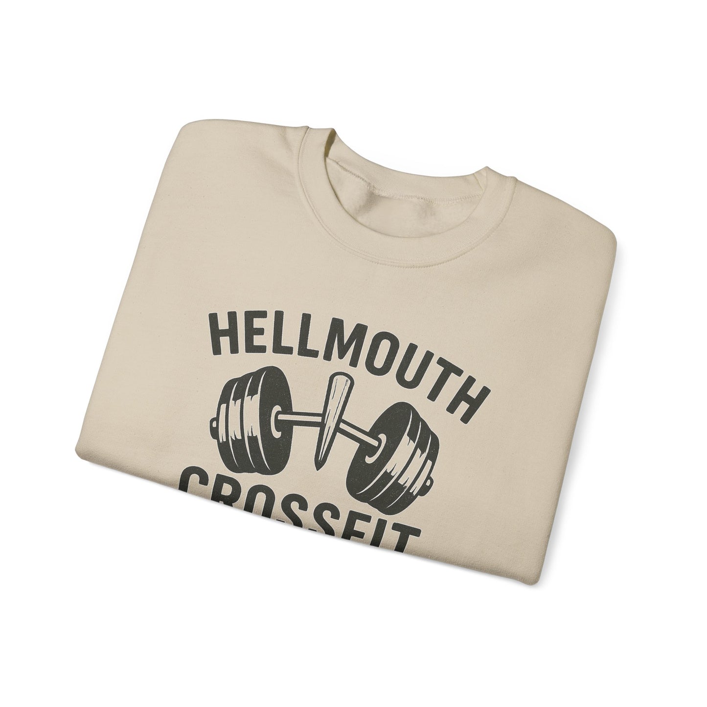 Hellmouth Crossfit Buffyverse Sweatshirt, Unisex Jumper, Sweater, Pullover, Workout Shirt, Fitness Top