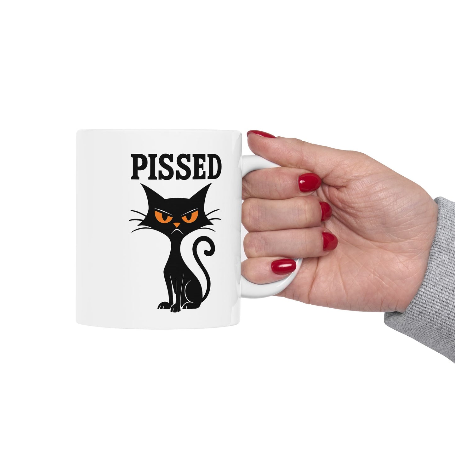 Mug - Pissed Cat GymFailz - Fun Pet Lover Gift - 11oz, 15oz