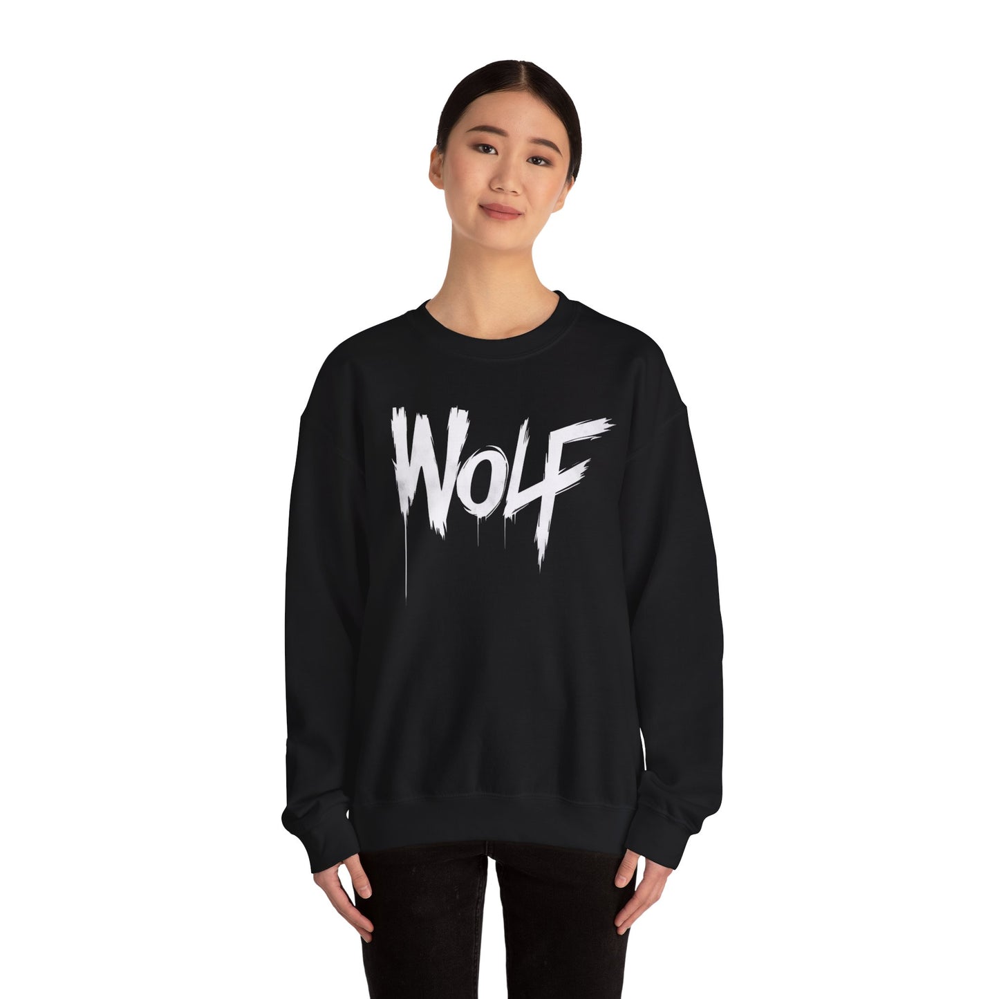 Wolf Sweatshirt, Animal Lover Gifts, Wildlife Crewneck, Nature Lover Apparel, Cozy Pullover, Outdoor Adventure Gear