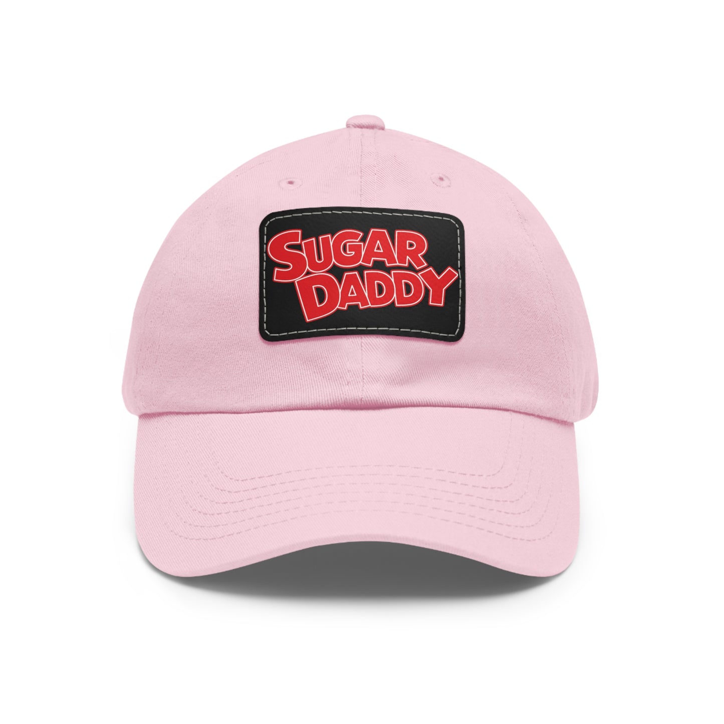 Dad Hat, Sugar Daddy Funny Hat with Leather Patch, Father's Day Gift, Dad Cap, Baseball Cap, Funny Hat