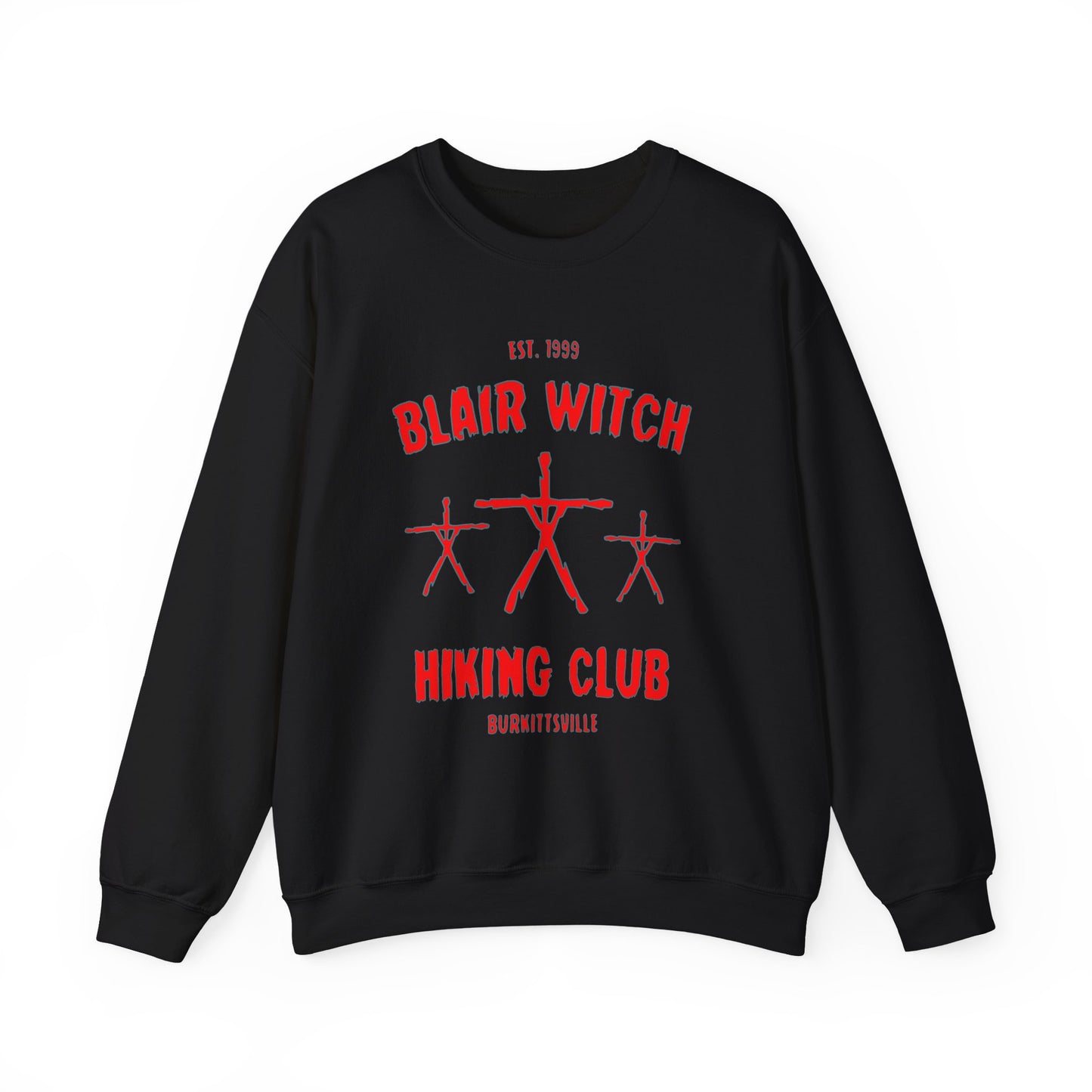Blaire Witch Hiking Club Sweatshirt, Outdoor Adventure Clothing, Nature Lover Gift, Camping Crewneck Jumper, Wilderness Hike Apparel