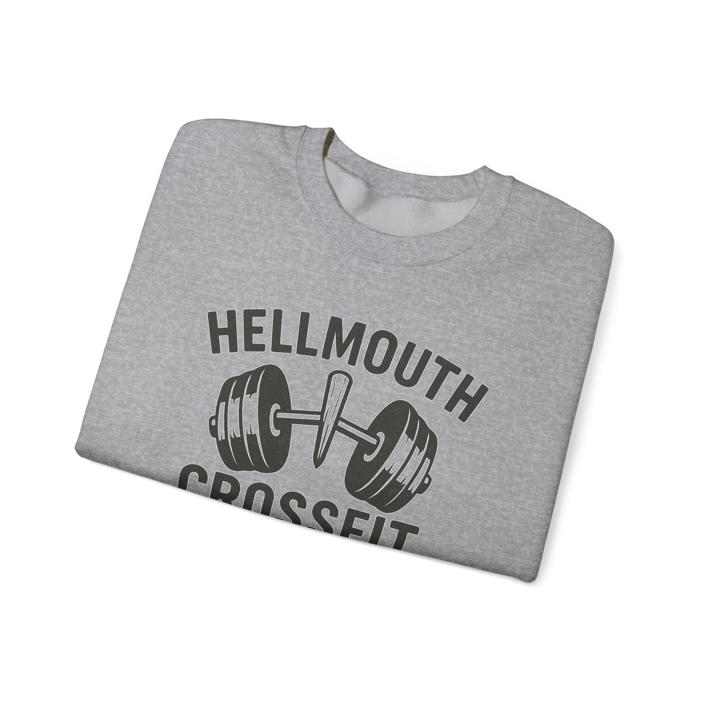 Hellmouth Crossfit Buffyverse Sweatshirt, Unisex Jumper, Sweater, Pullover, Workout Shirt, Fitness Top