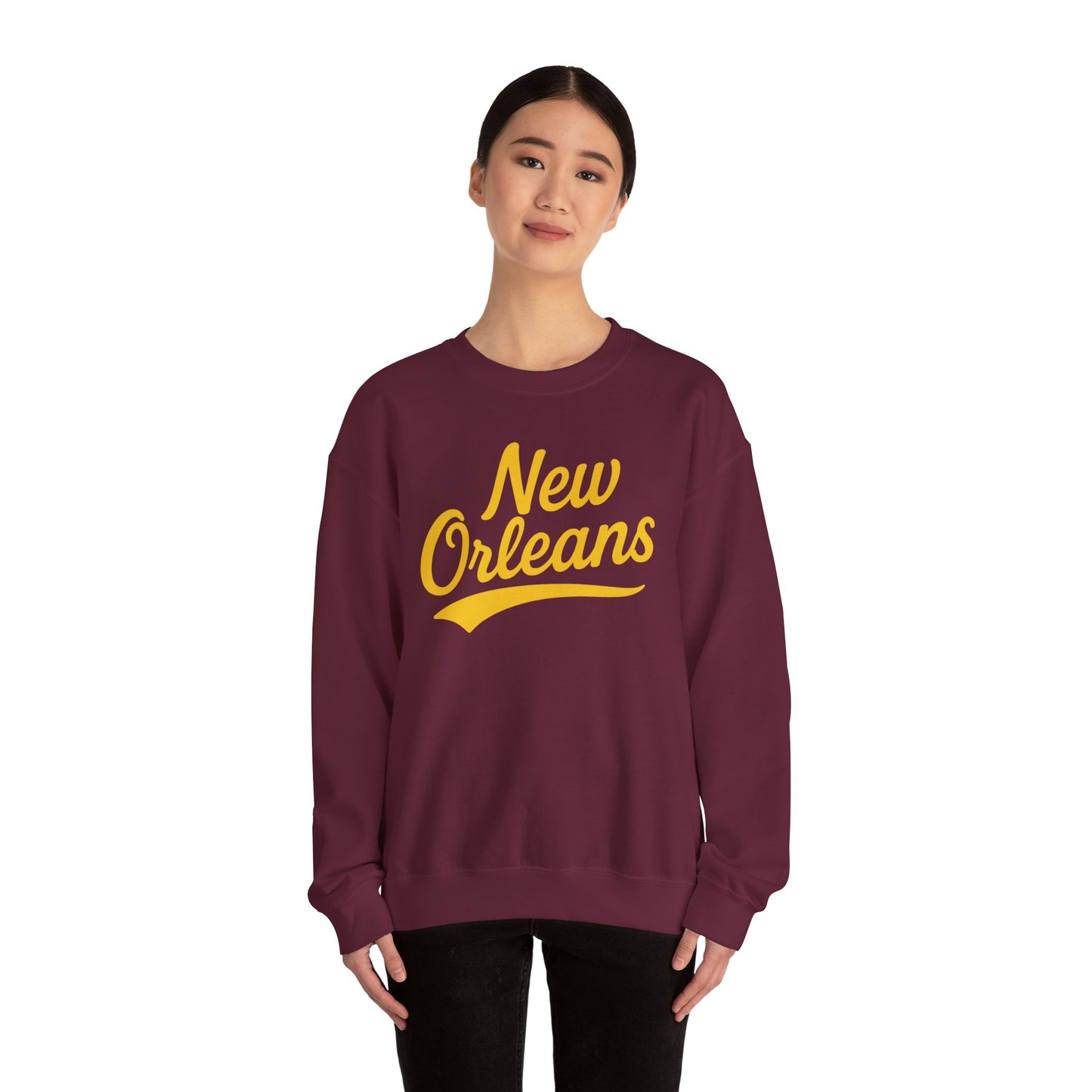 City Name Personalized Sweatshirt, Custom Crewneck Jumper, Customizable Pullover, Soft Cozy Top, Warm Unisex Sweater