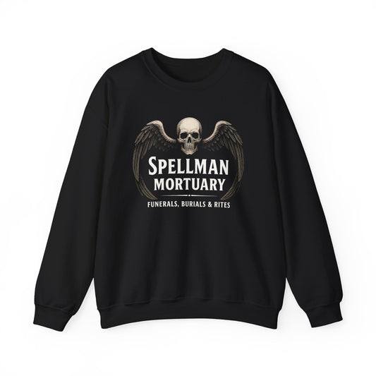 Spellman Mortuary Sweatshirt - Sabrina Spellman, Chilling Adventures, Occult Fashion, Witchy Vibes, Gothic Clothing, Halloween Outfit,