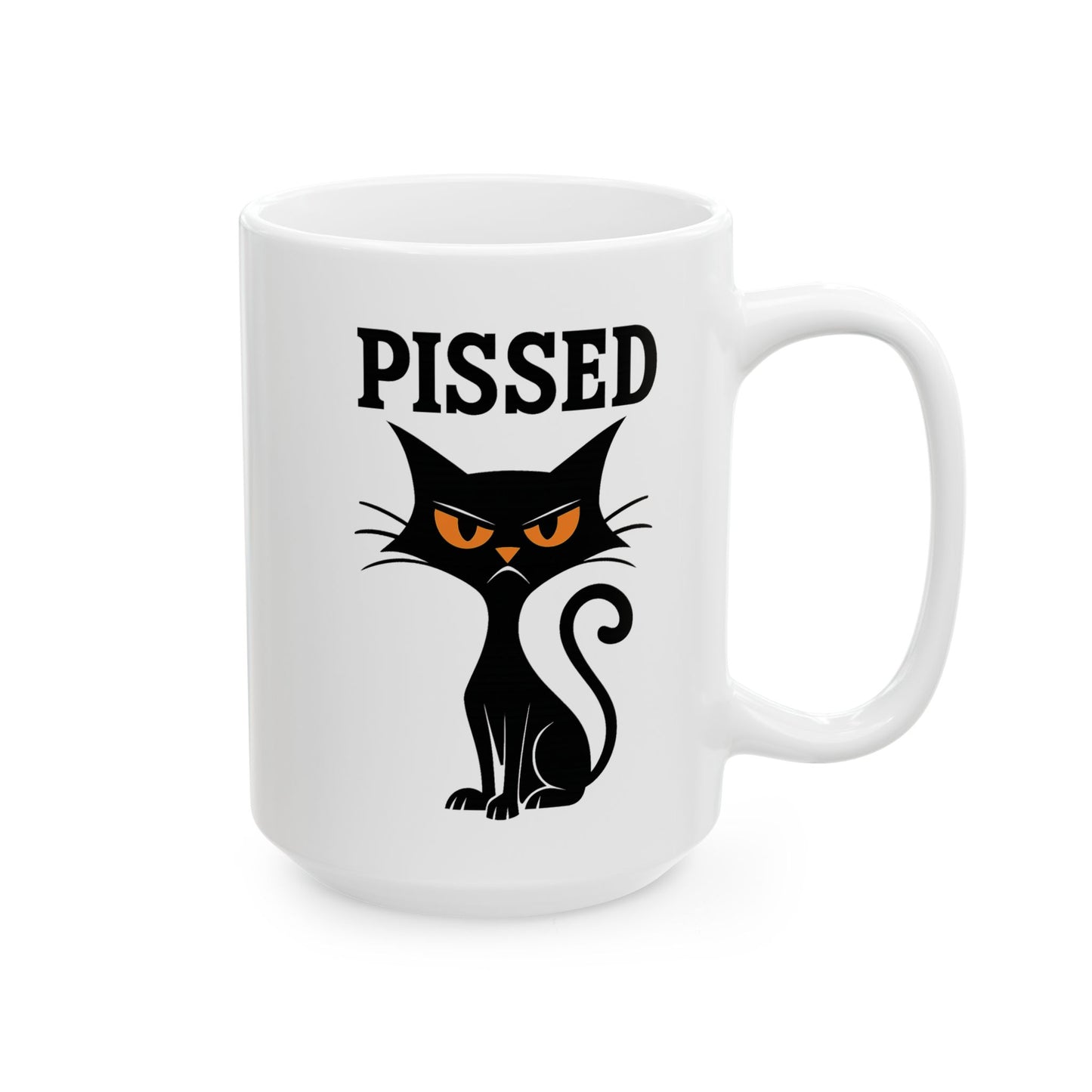 Mug - Pissed Cat GymFailz - Fun Pet Lover Gift - 11oz, 15oz