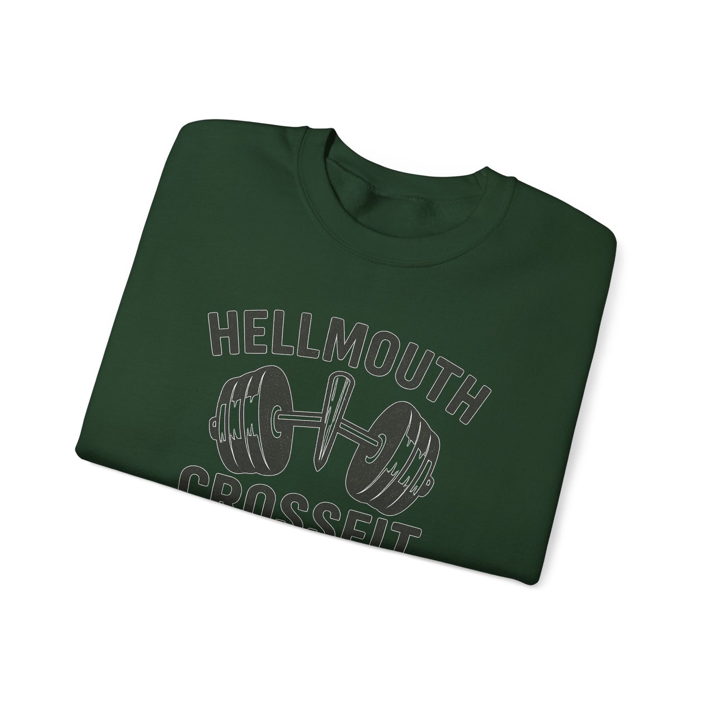 Hellmouth Crossfit Buffyverse Sweatshirt, Unisex Jumper, Sweater, Pullover, Workout Shirt, Fitness Top