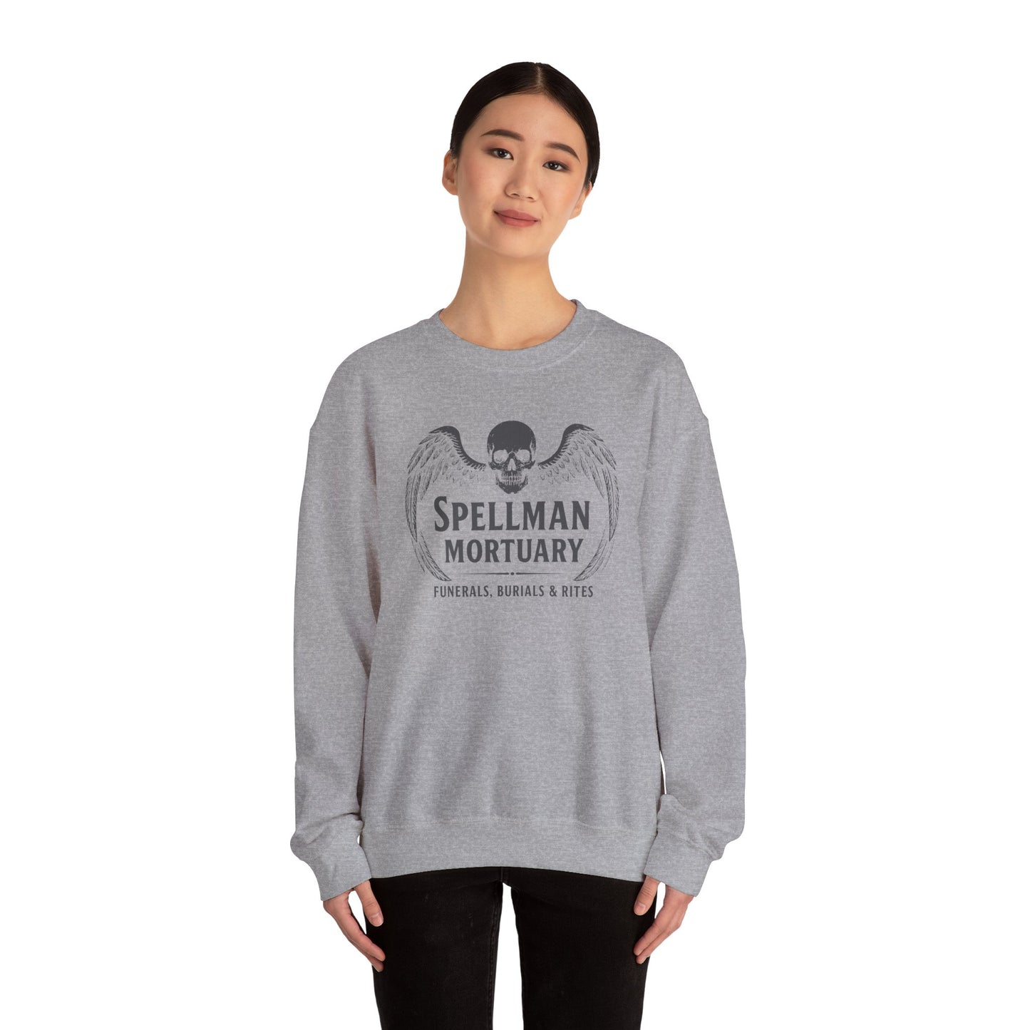 Spellman Mortuary Sweatshirt - Sabrina Spellman, Chilling Adventures, Occult Fashion, Witchy Vibes, Gothic Clothing, Halloween Outfit,